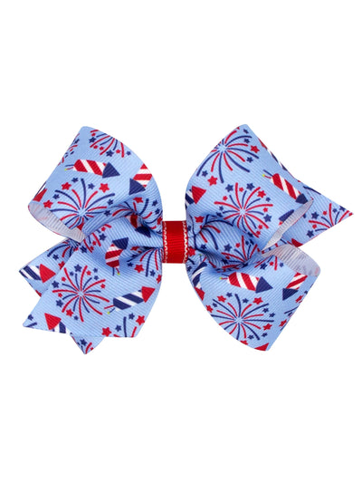 Patriotic Grosgrain Bows