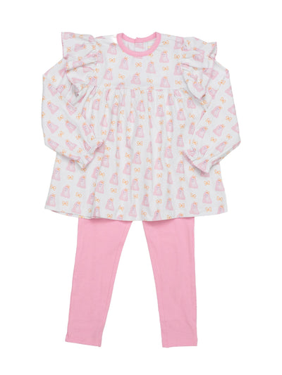 Mary Reese Legging Set - Ghostly Pink