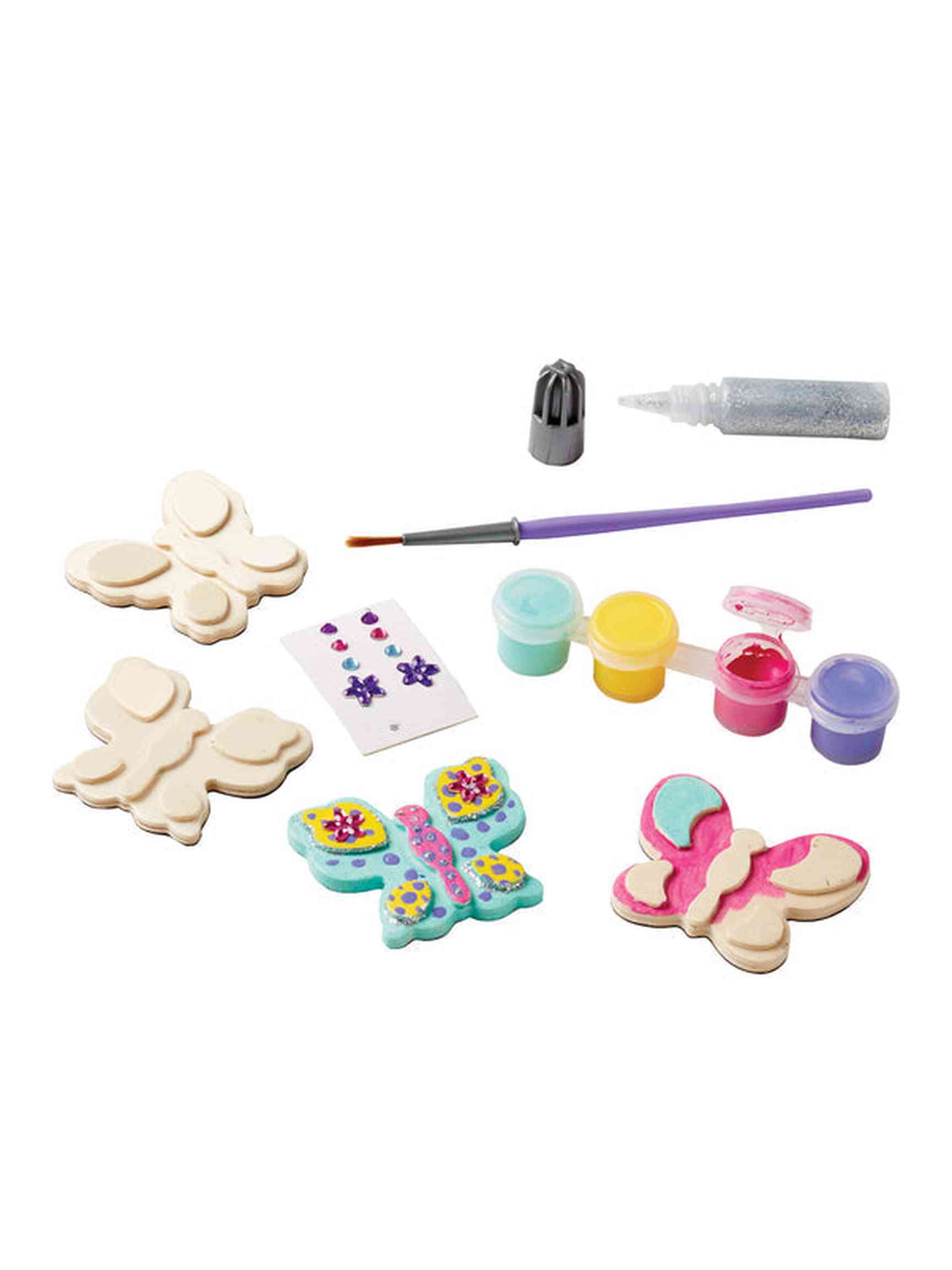 Created by Me! Wooden Butterfly Magnets Craft Kit