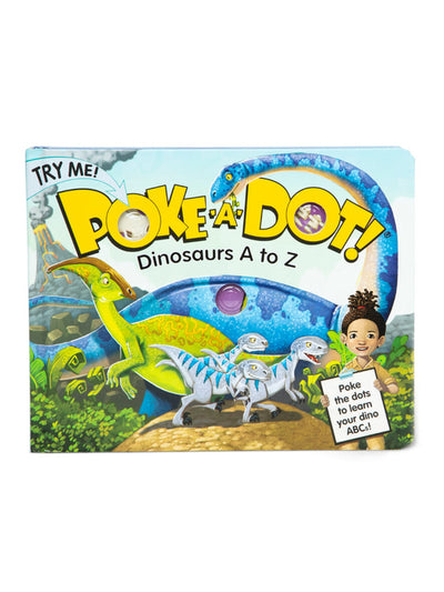 Poke A Dot: Dinosaurs A to Z Board Book