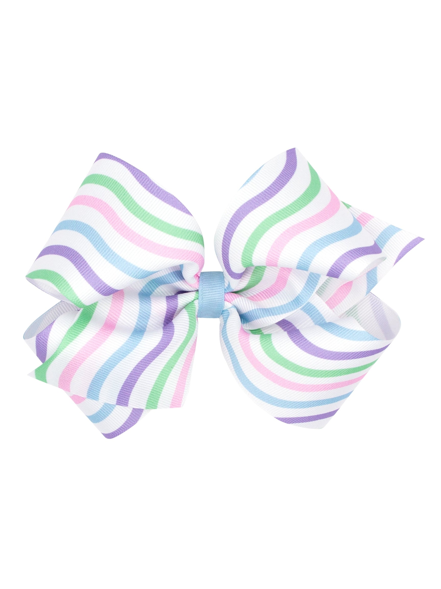 Grosgrain Springtime Print Bows