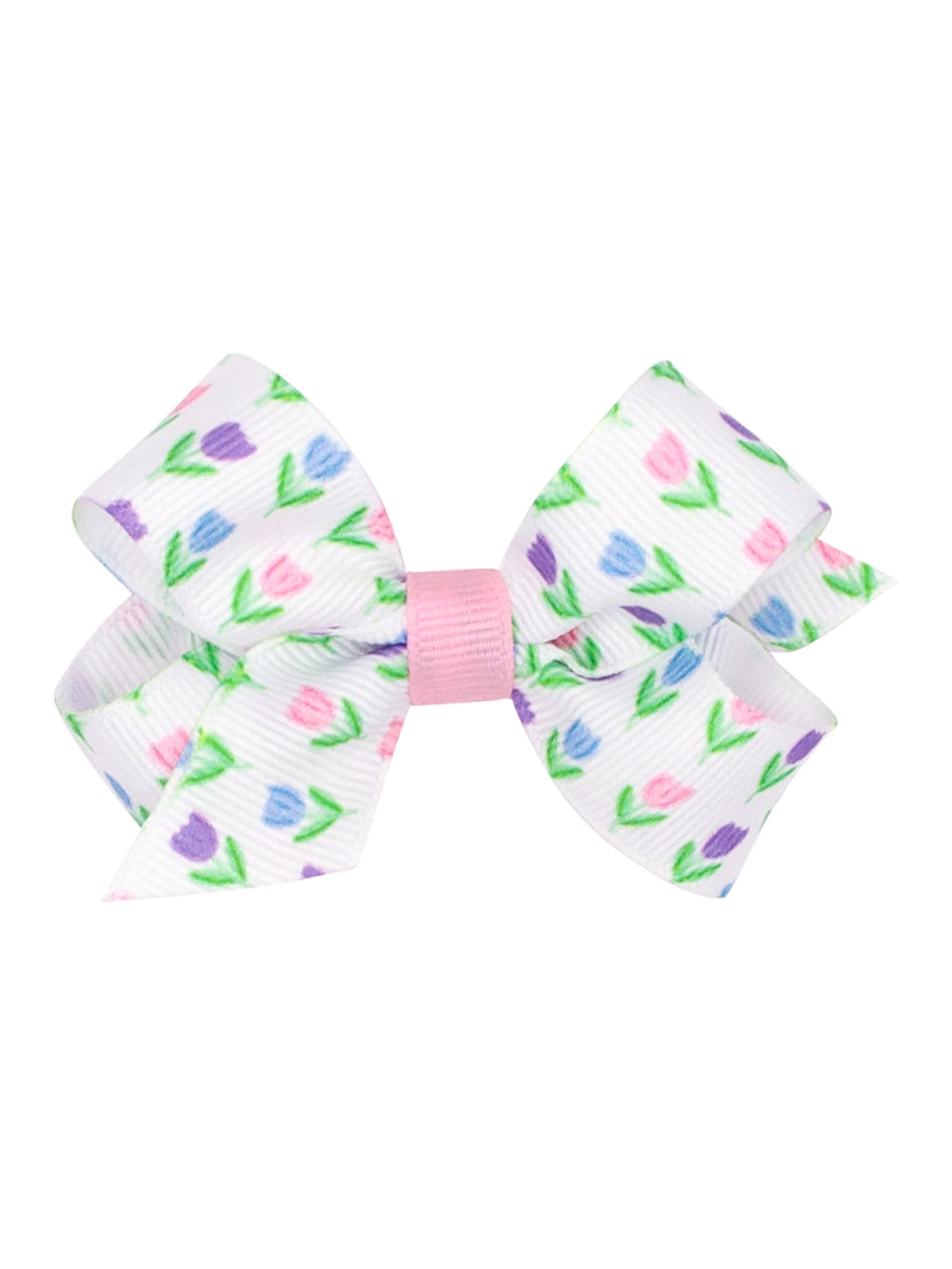 Grosgrain Springtime Print Bows