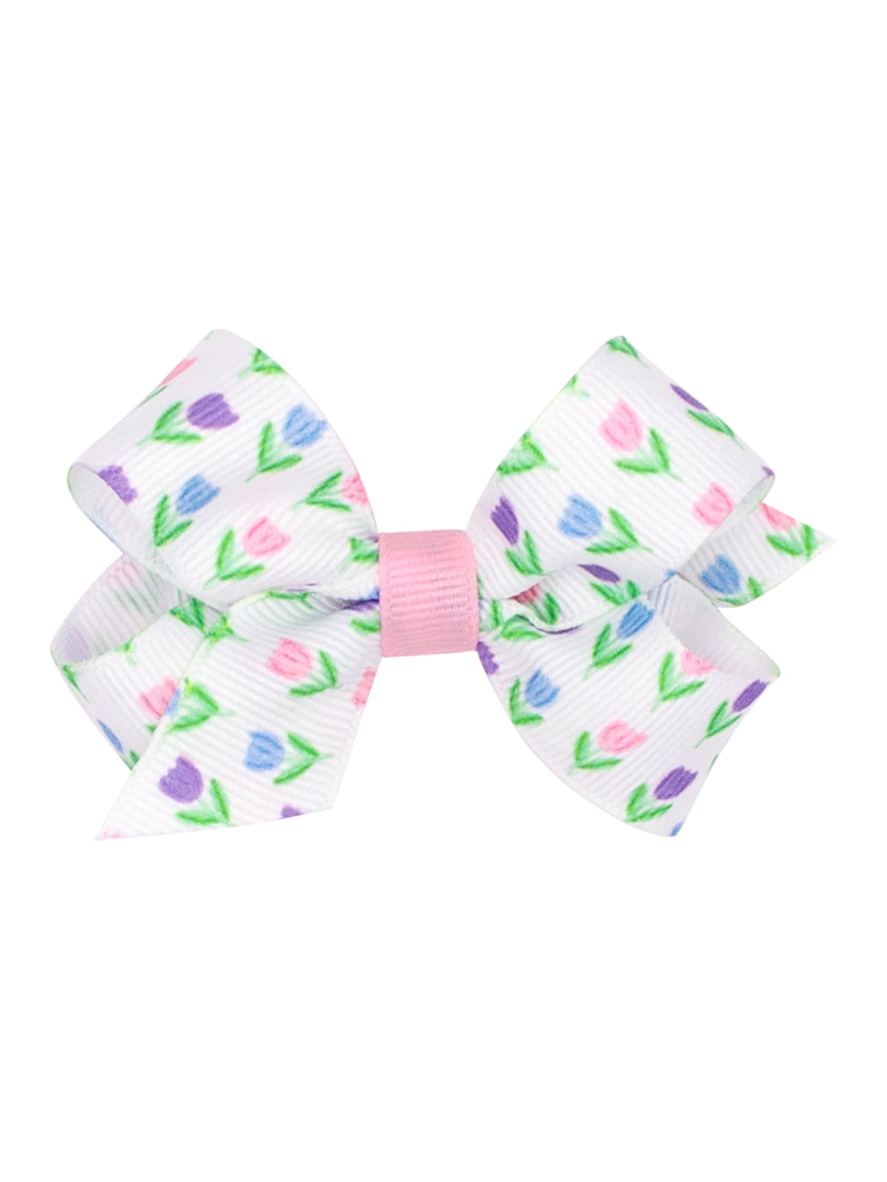 Grosgrain Springtime Print Bows