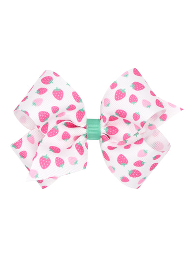 Spring/Summer Print Grosgrain Bows