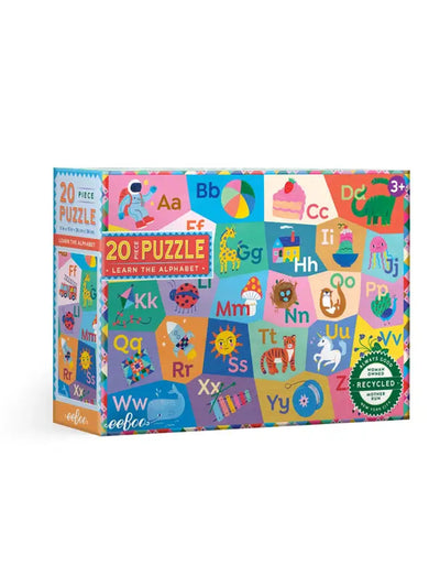 Learn the Alphabet 20 Piece Rectangle Puzzle