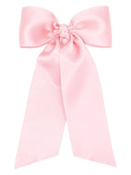 King Satin Bowtie with Knot Streamer Tails
