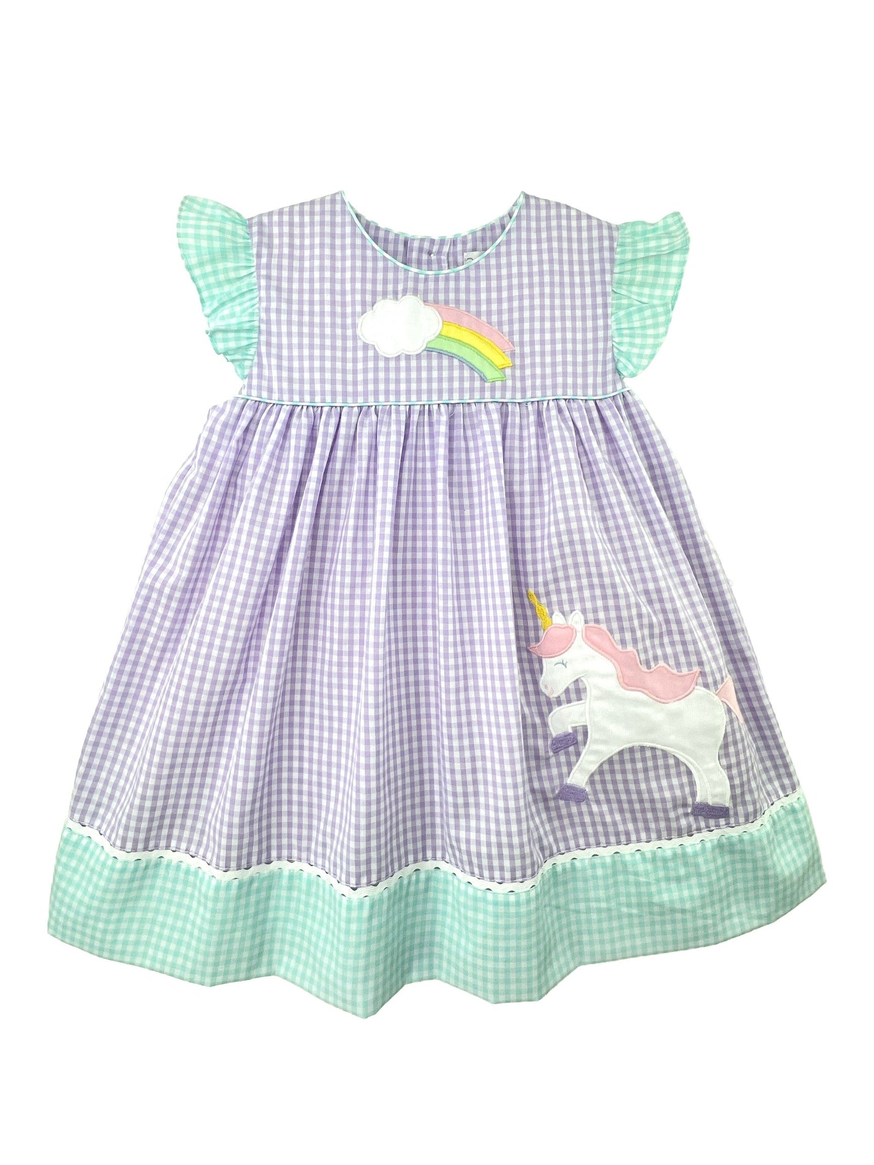 Unicorn Applique Dress