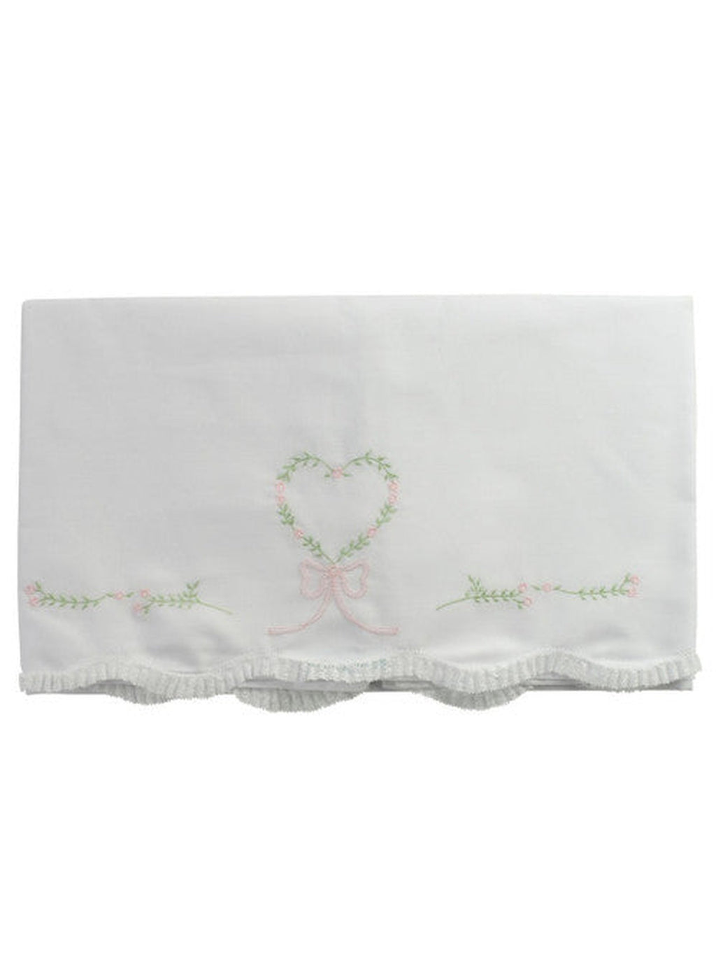 Floral Heart Receiving Blanket - Posh Tots Children's Boutique