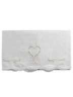 Floral Heart Receiving Blanket - Posh Tots Children's Boutique