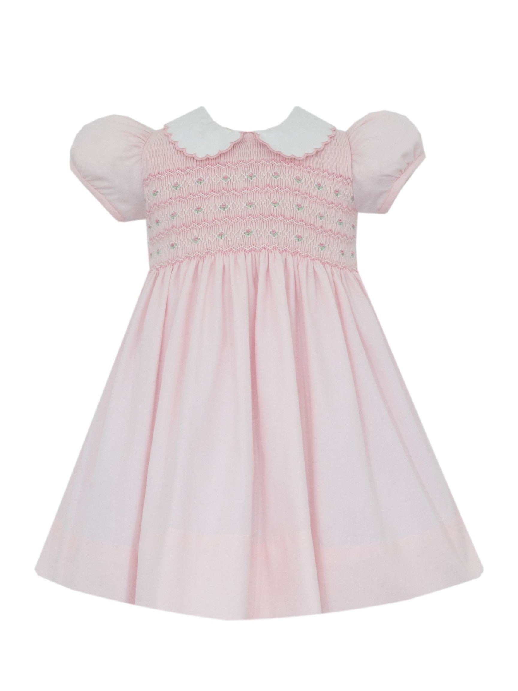 Eleonor Pink Viyella Dress