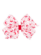 Christmas Print Hair Bow