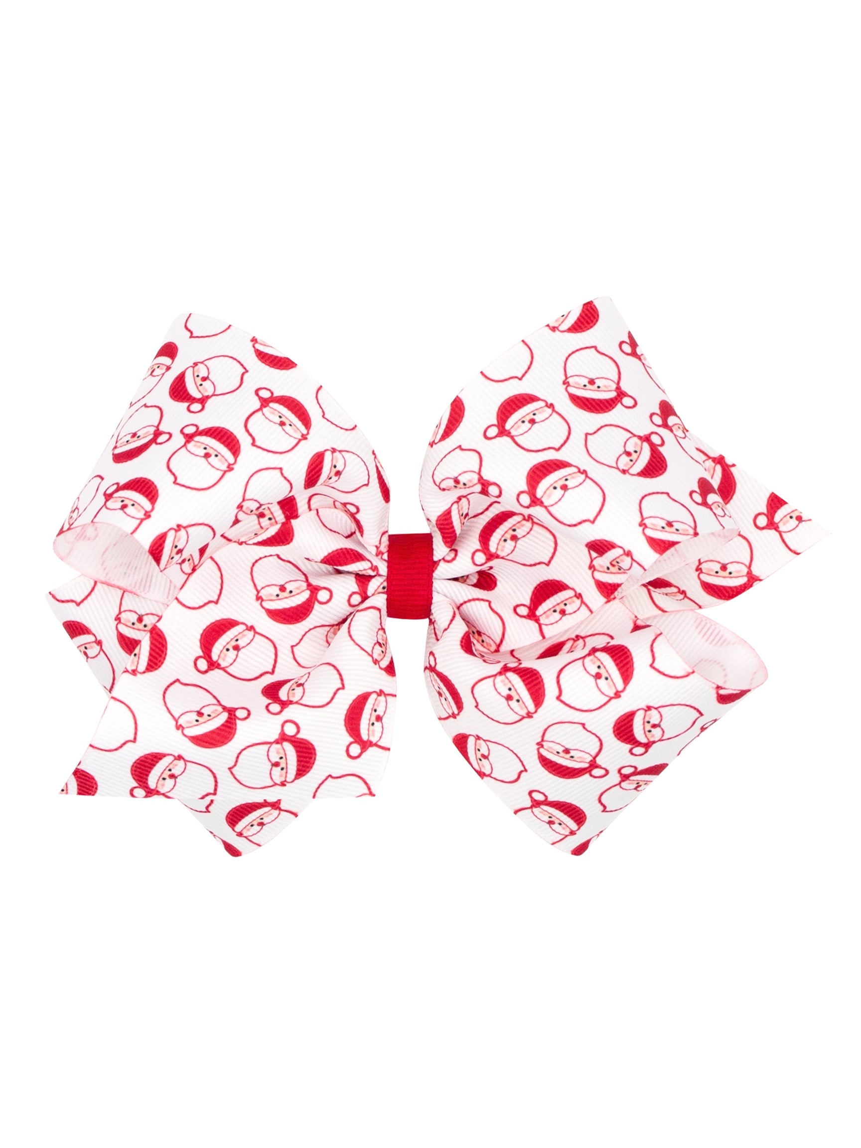 Christmas Print Hair Bow