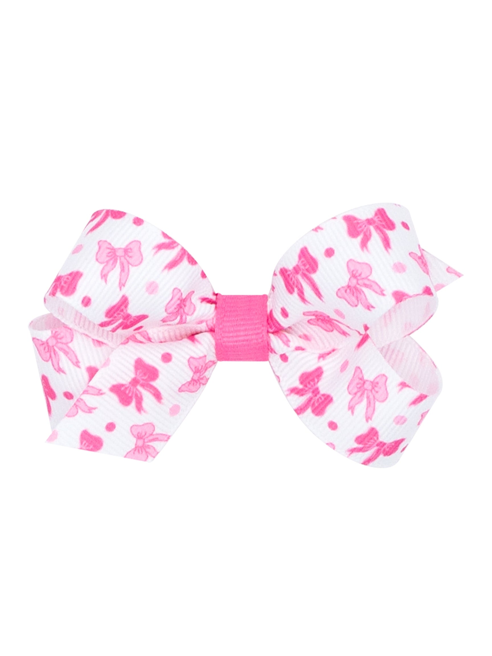 Grosgrain Springtime Print Bows