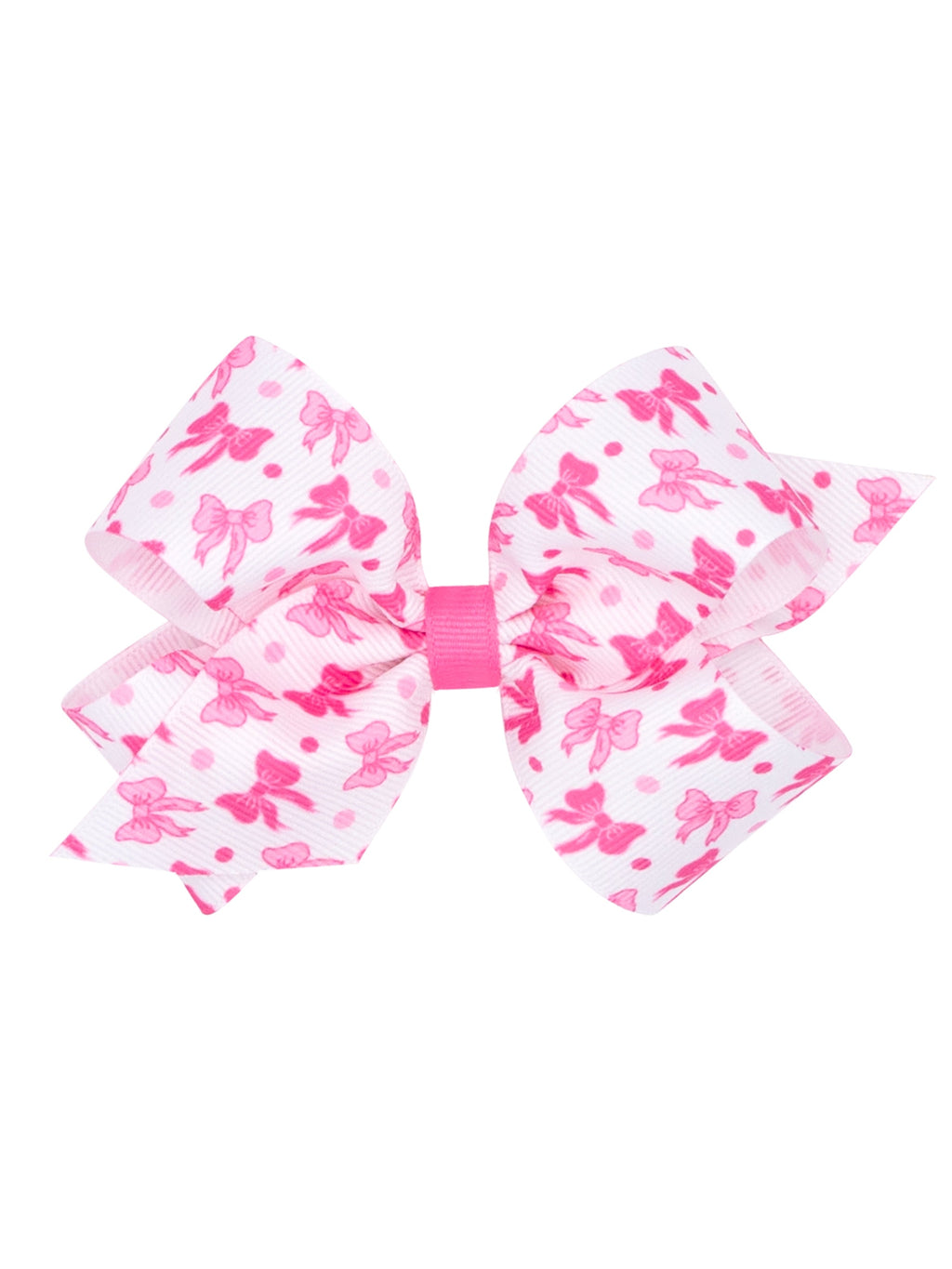 Grosgrain Springtime Print Bows