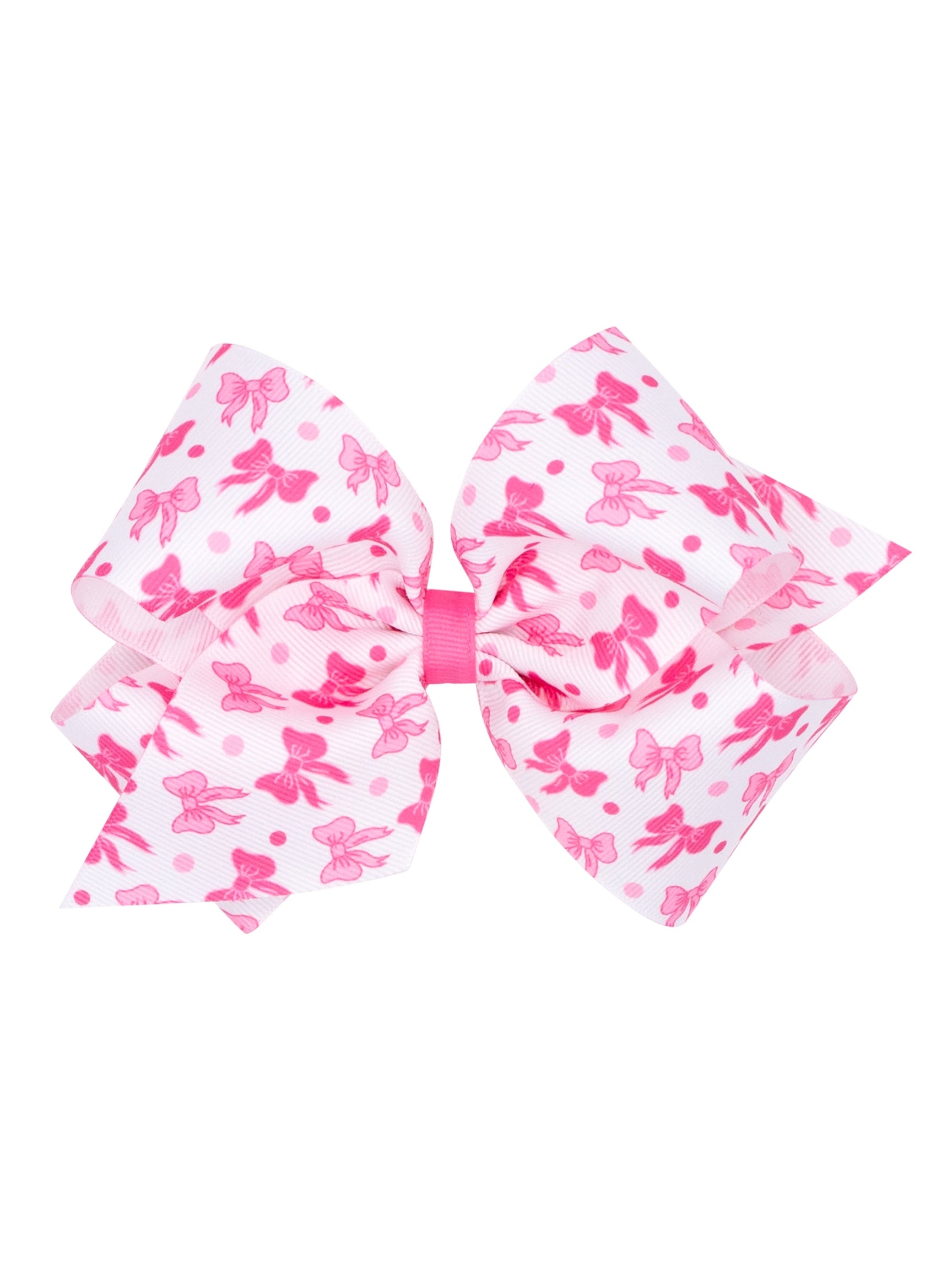 Grosgrain Springtime Print Bows