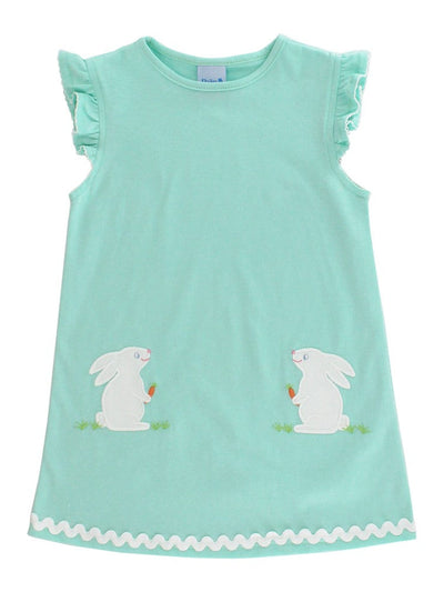Bashful Bunny Knit Dress - Posh Tots Children's Boutique