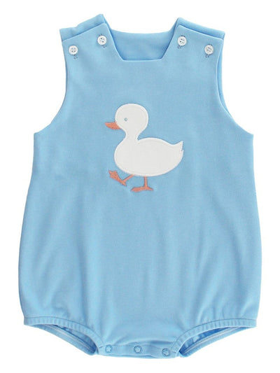 Dapper Ducklings Knit Boy Bubble - Posh Tots Children's Boutique
