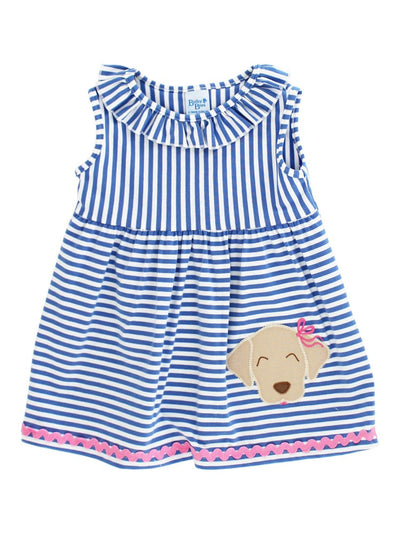 Puppy Pal Knit Dress - Posh Tots Children's Boutique