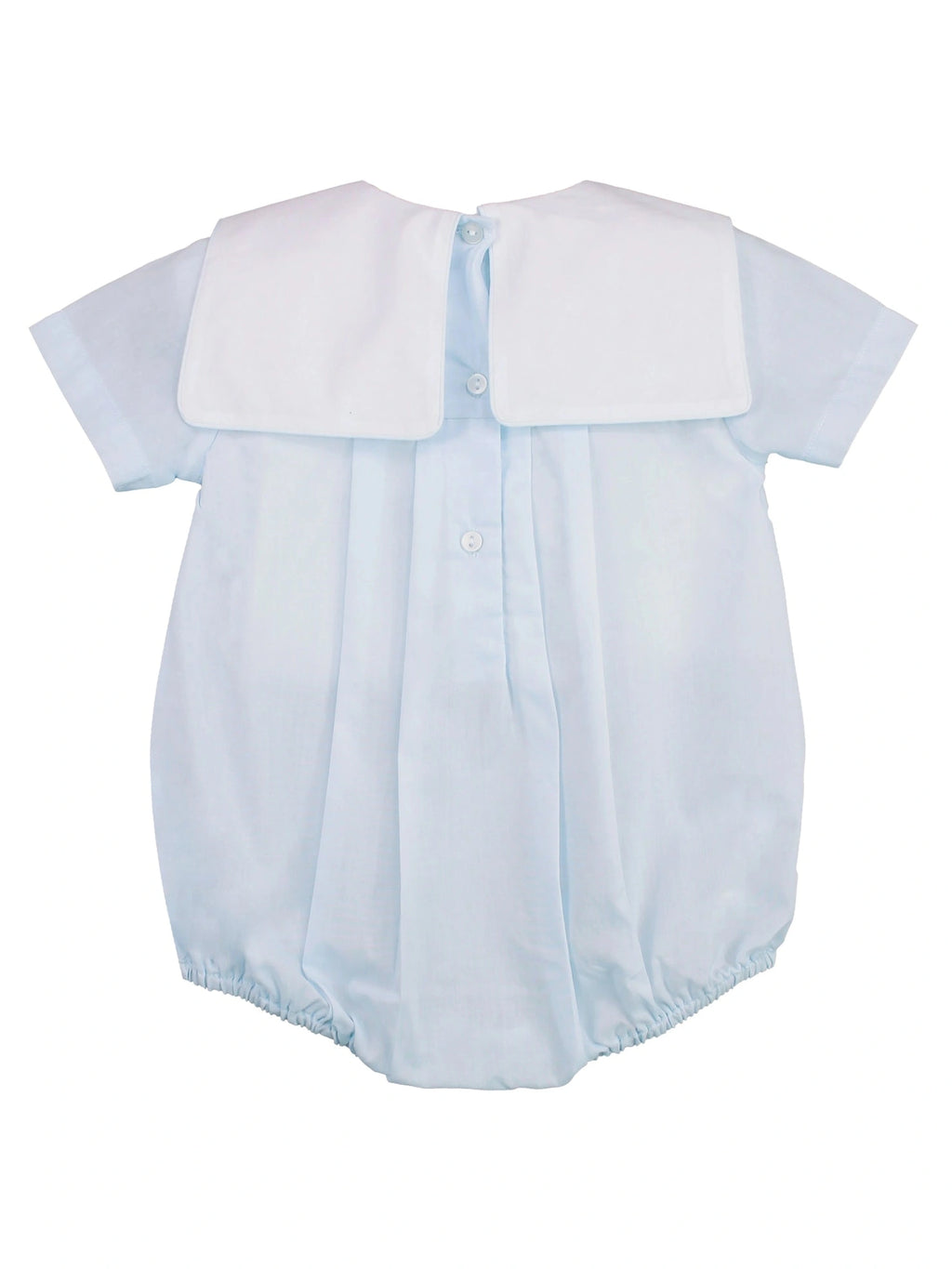 Romper with Train Embroidery