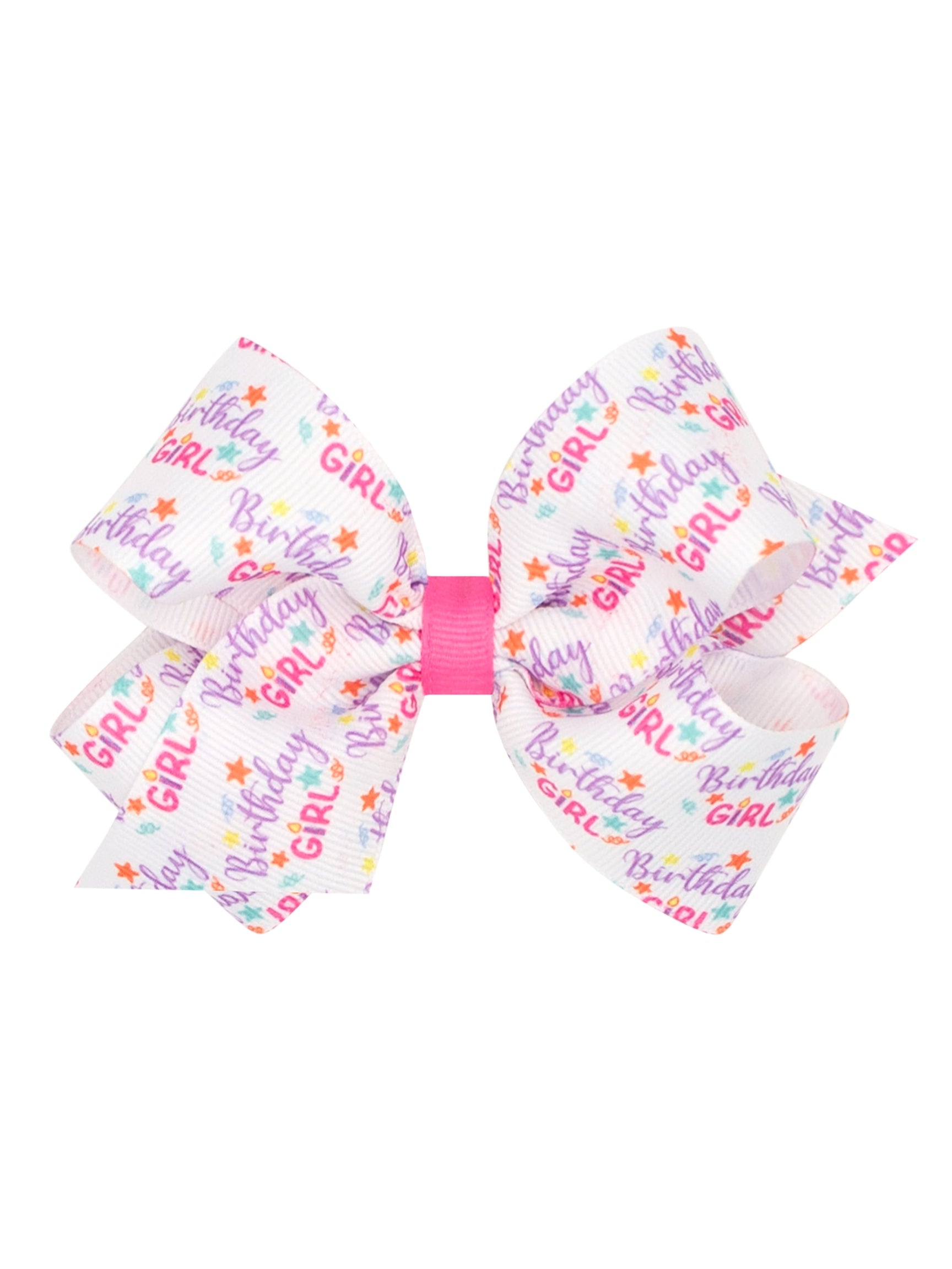 Birthday Print Bow