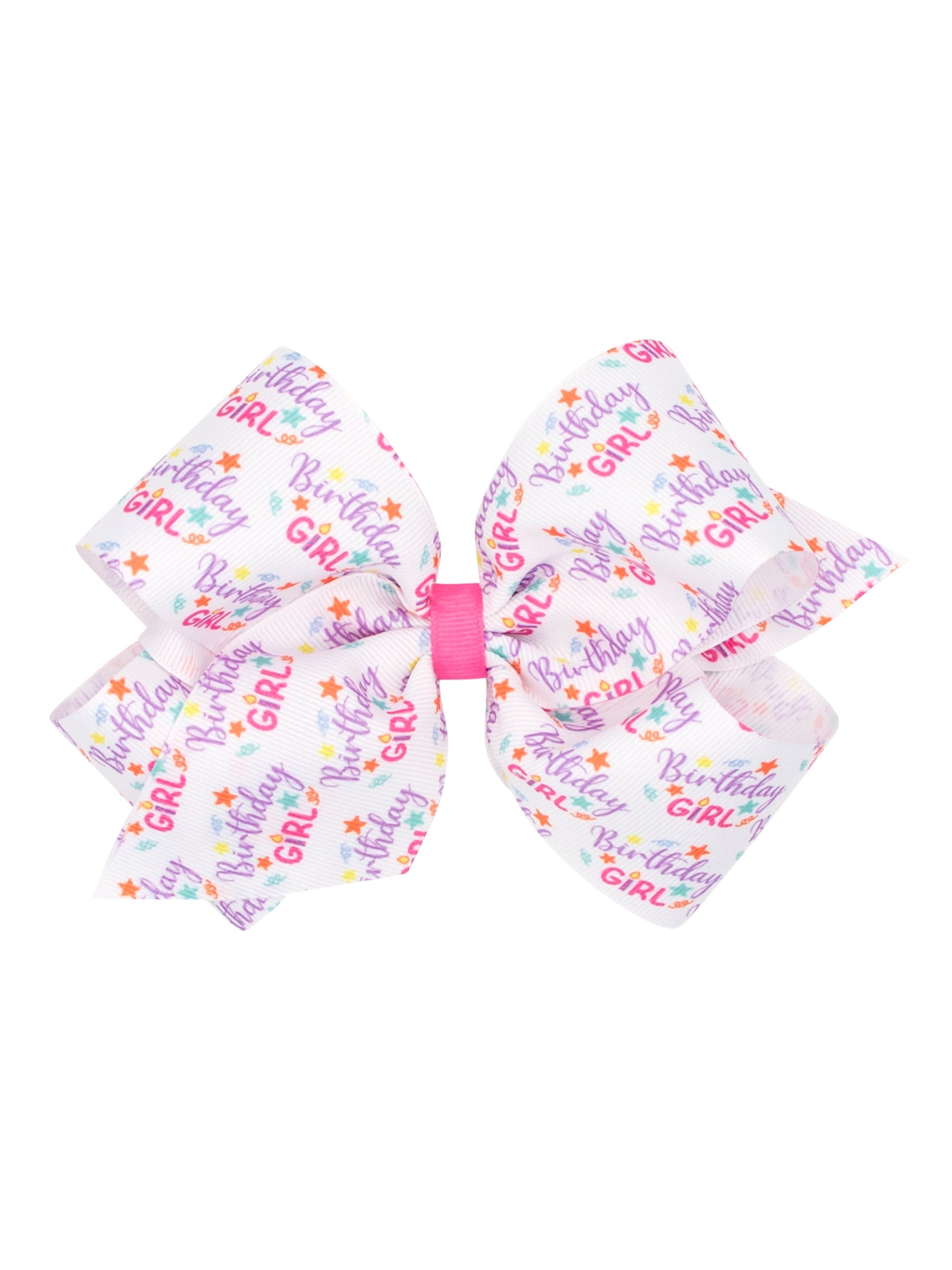Birthday Print Bow