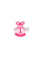 Birthday Hat Embroidery Felt Hair Clip