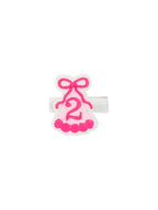 Birthday Hat Embroidery Felt Hair Clip