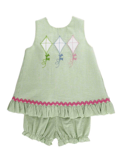 Kites Applique Bloomer Set