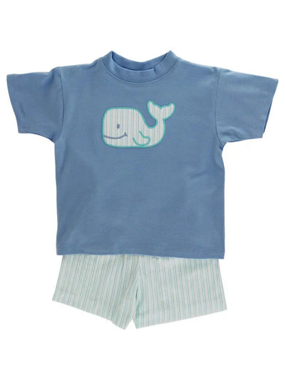 Wally Whale - Boys Short Set