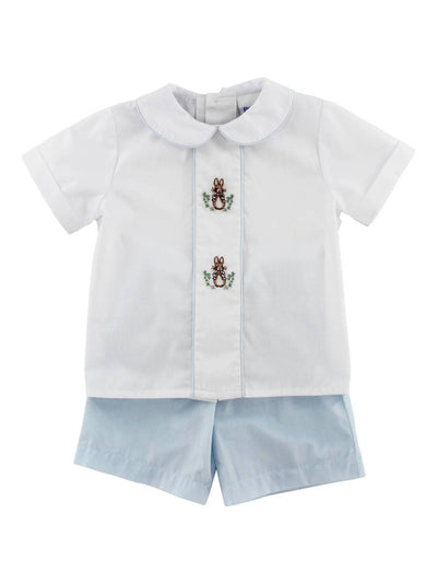 PRE-ORDER Dressy Bunny Short Set-Boys