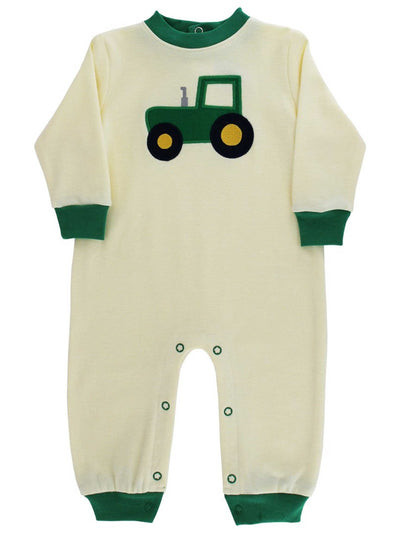 PRE-ORDER Plow & Play Boys Romper