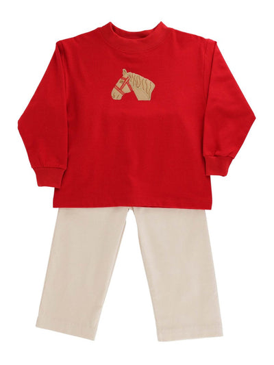 PRE-ORDER Pony Pals Boys Pant Set