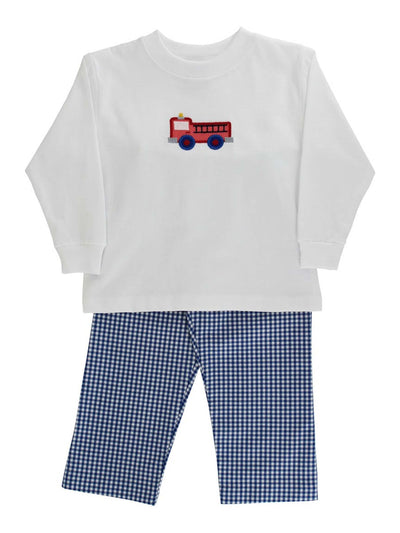 PRE-ORDER Little Engine Boys Pant Set