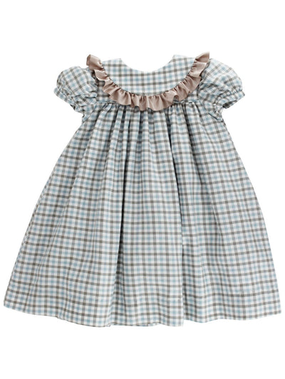 PRE-ORDER Float Dress - Pigeon Plaid