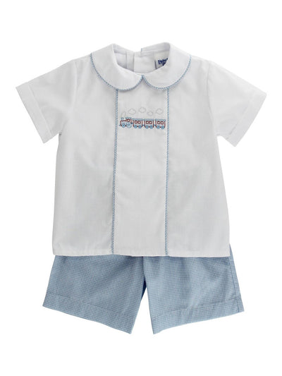 PRE-ORDER Choo Choo Dressy Short Set