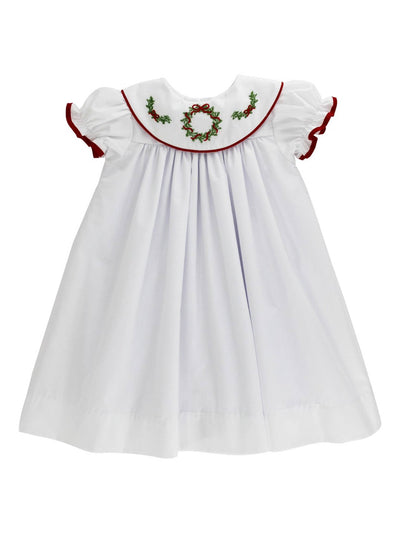 PRE-ORDER White Wreath Float Dress