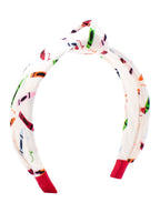 Back To School Printed Knot Headband