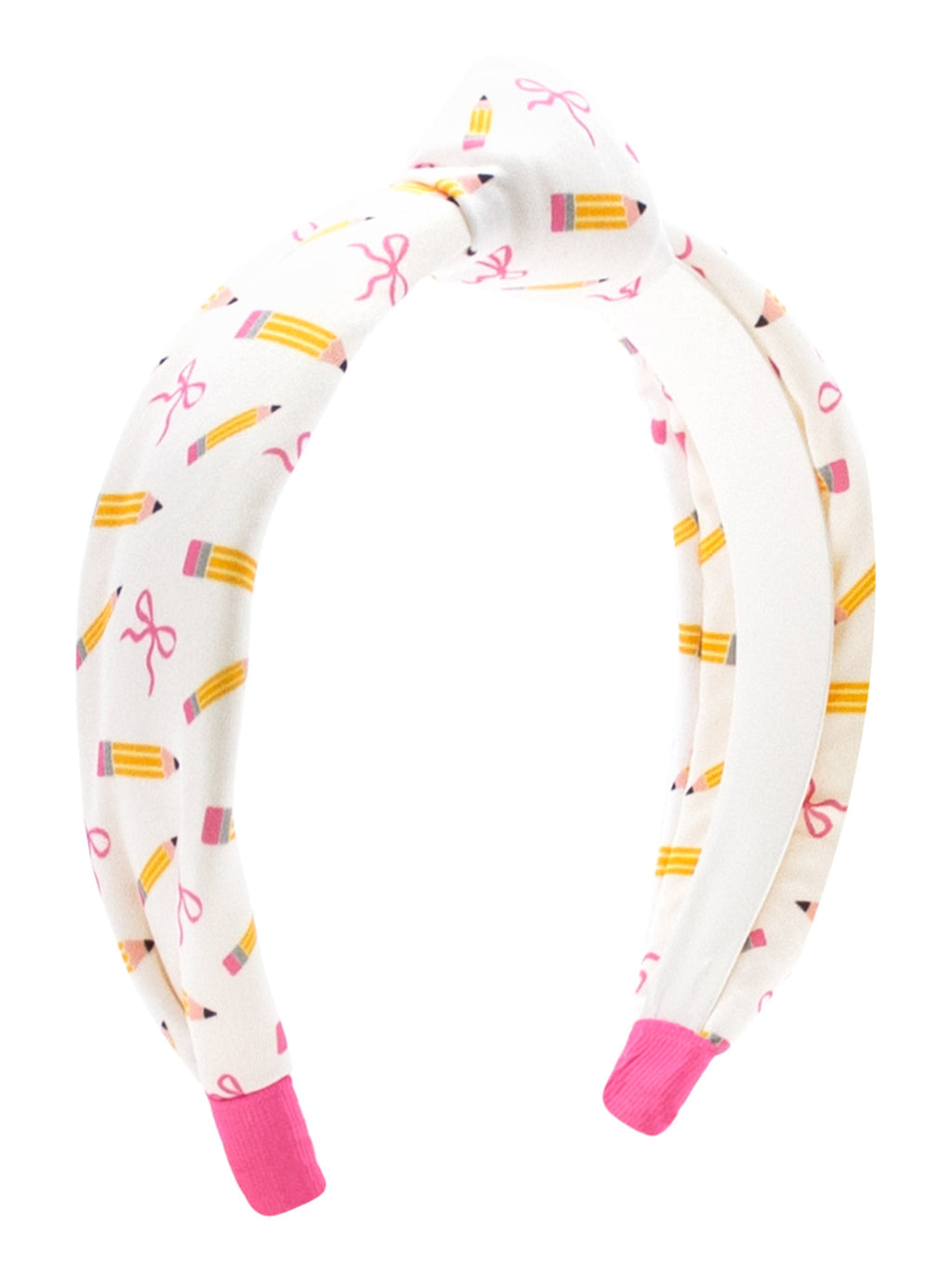Back To School Printed Knot Headband