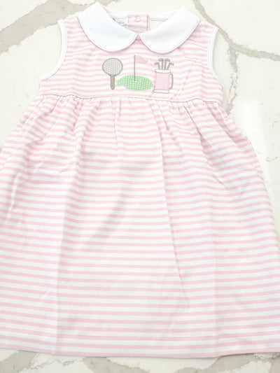 Putting Green Applique Dress