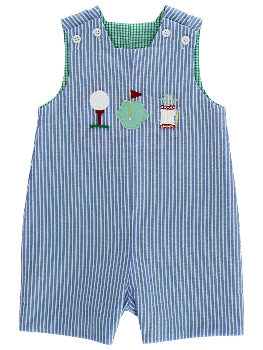 PRE-ORDER Reversible Appliquéd Boys John John