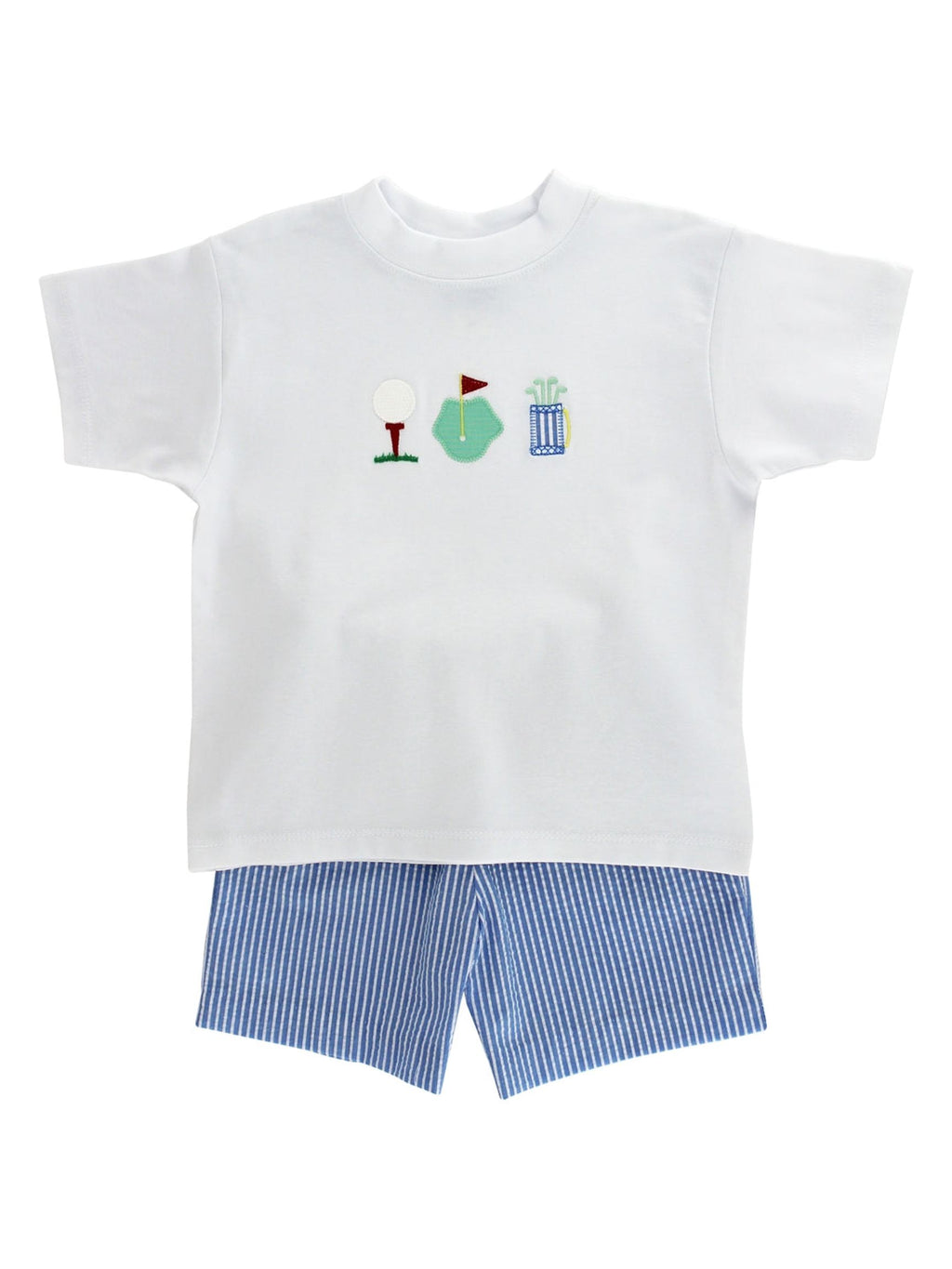 PRE-ORDER Appliquéd Boys Short Set