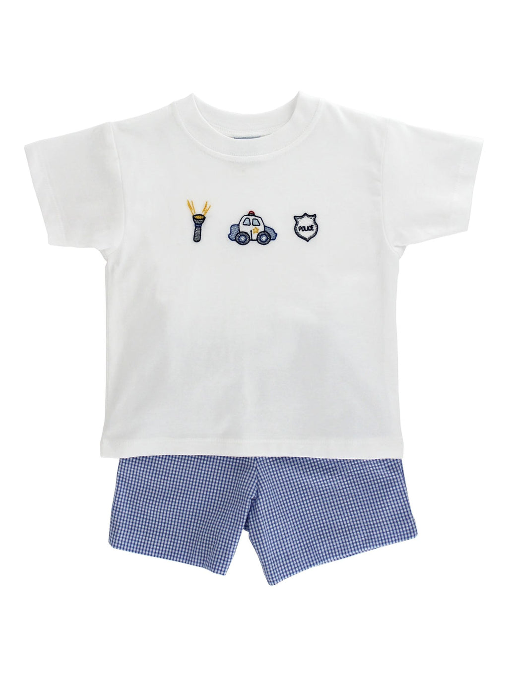 PRE-ORDER Appliquéd Boys Short Set