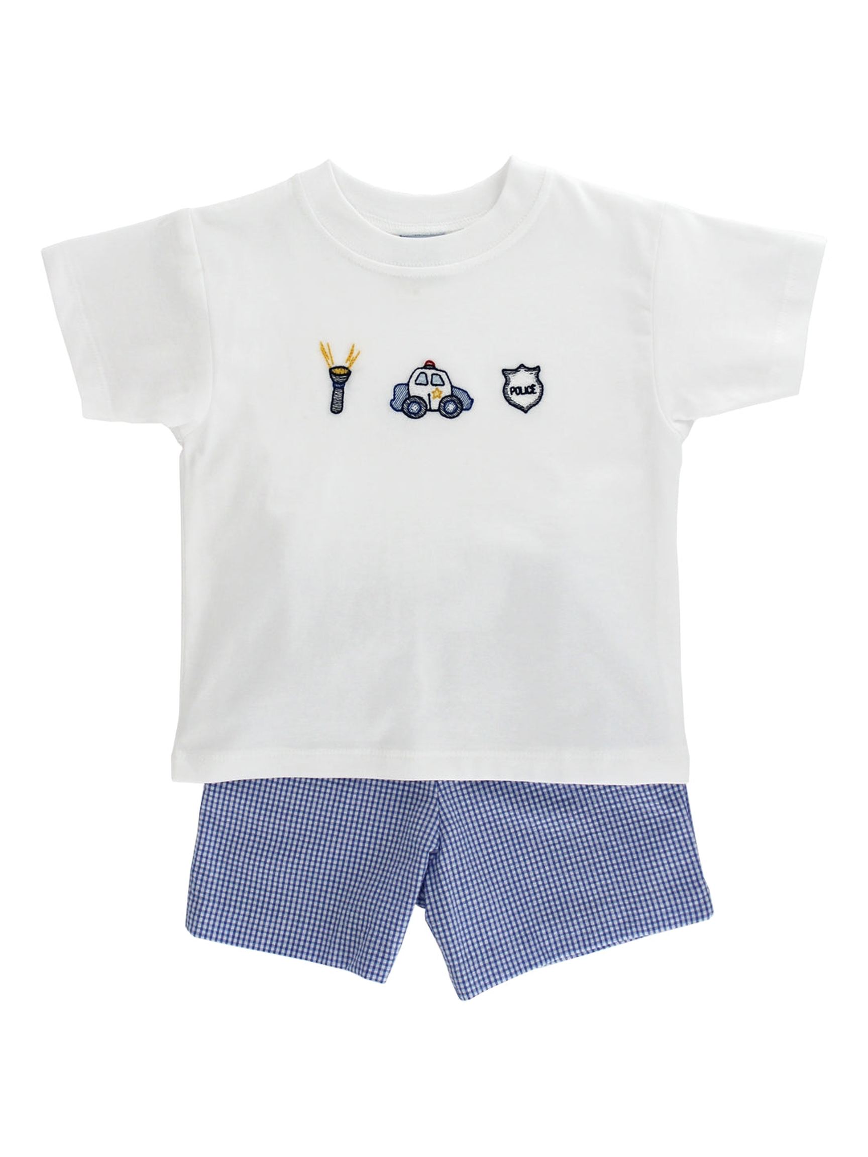 PRE-ORDER Appliquéd Boys Short Set