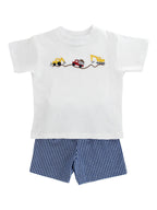 PRE-ORDER Appliquéd Boys Short Set