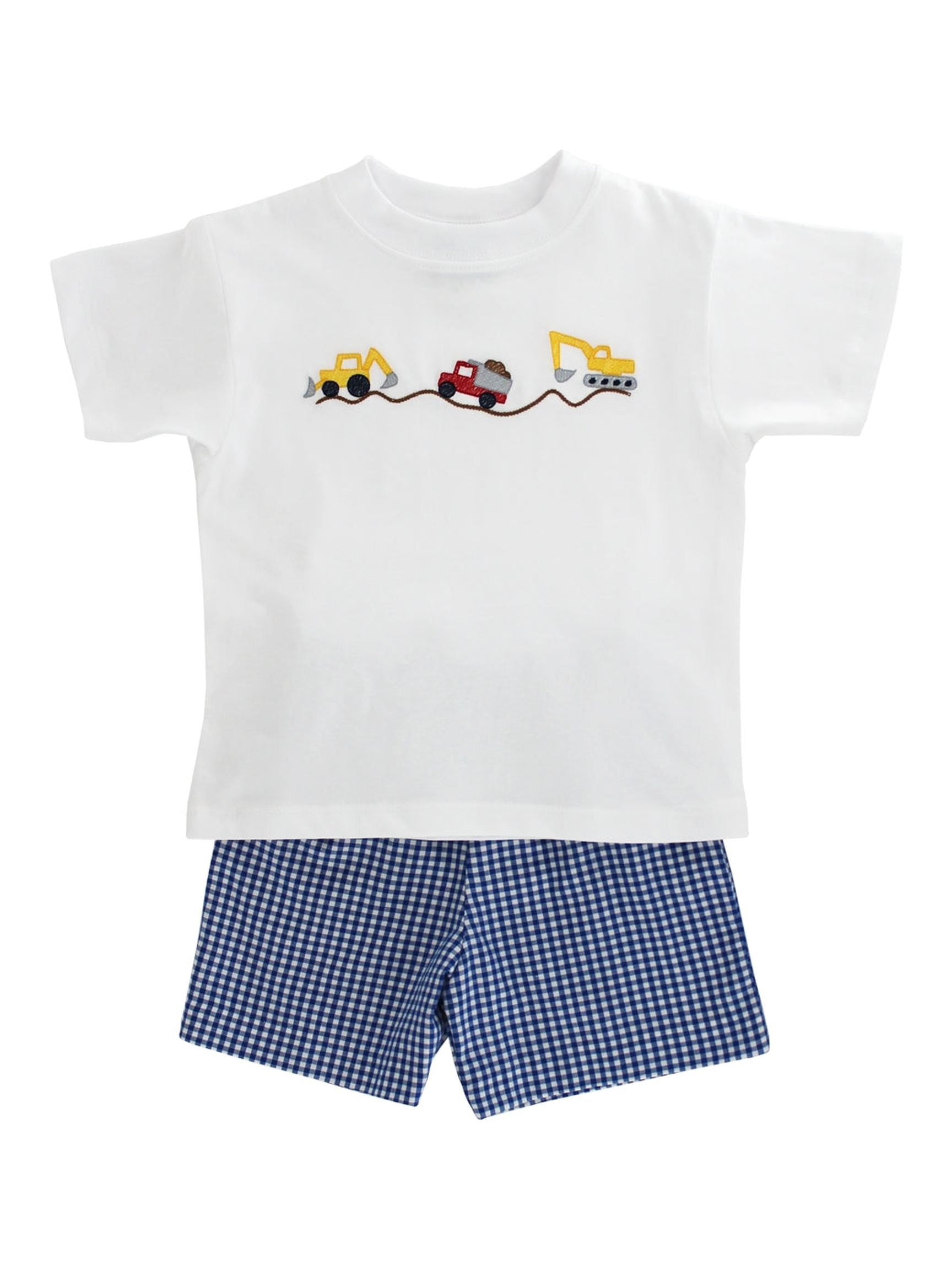 PRE-ORDER Appliquéd Boys Short Set