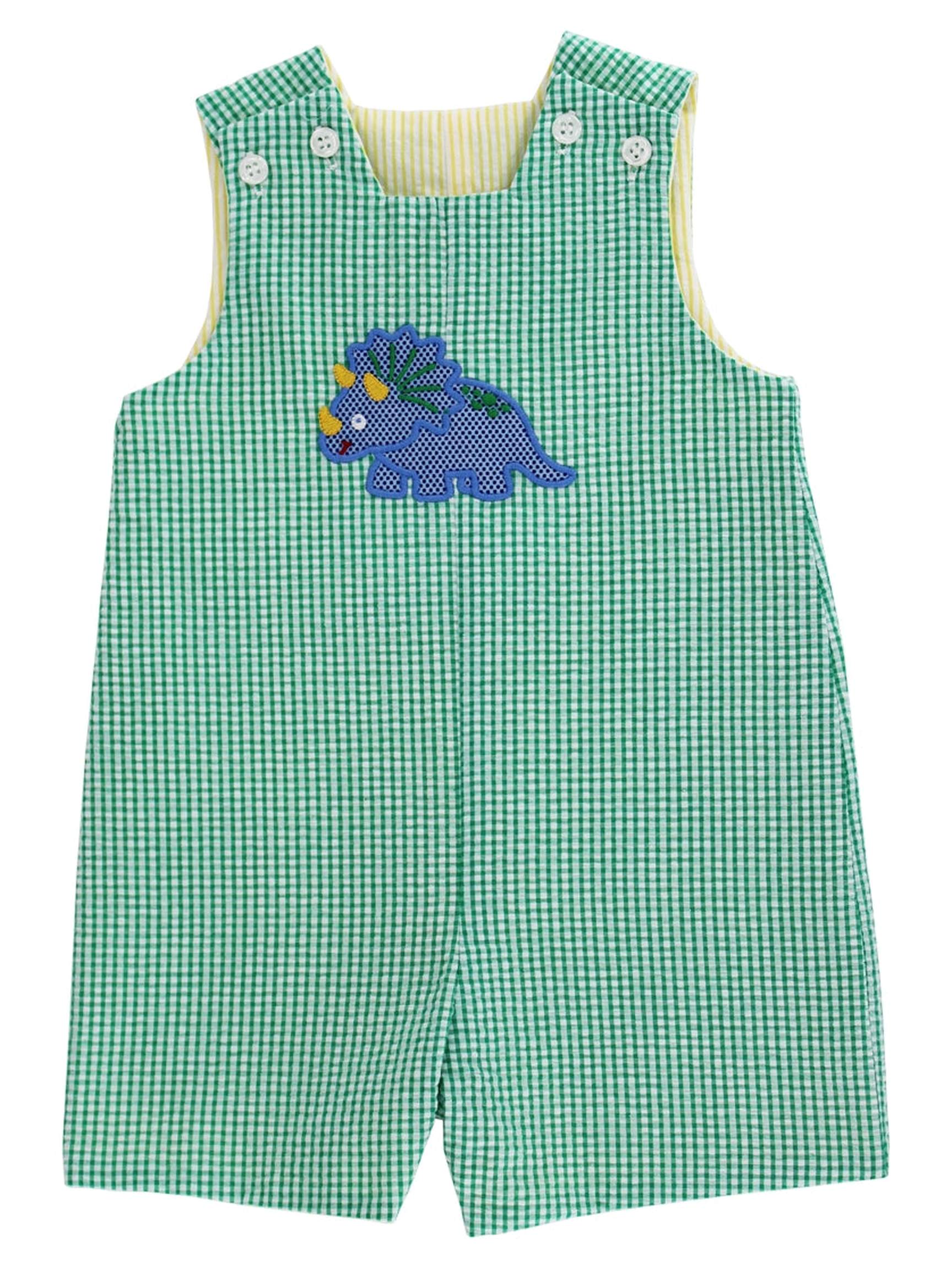 PRE-ORDER Reversible Appliquéd Boys John John