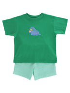 PRE-ORDER Appliquéd Boys Short Set