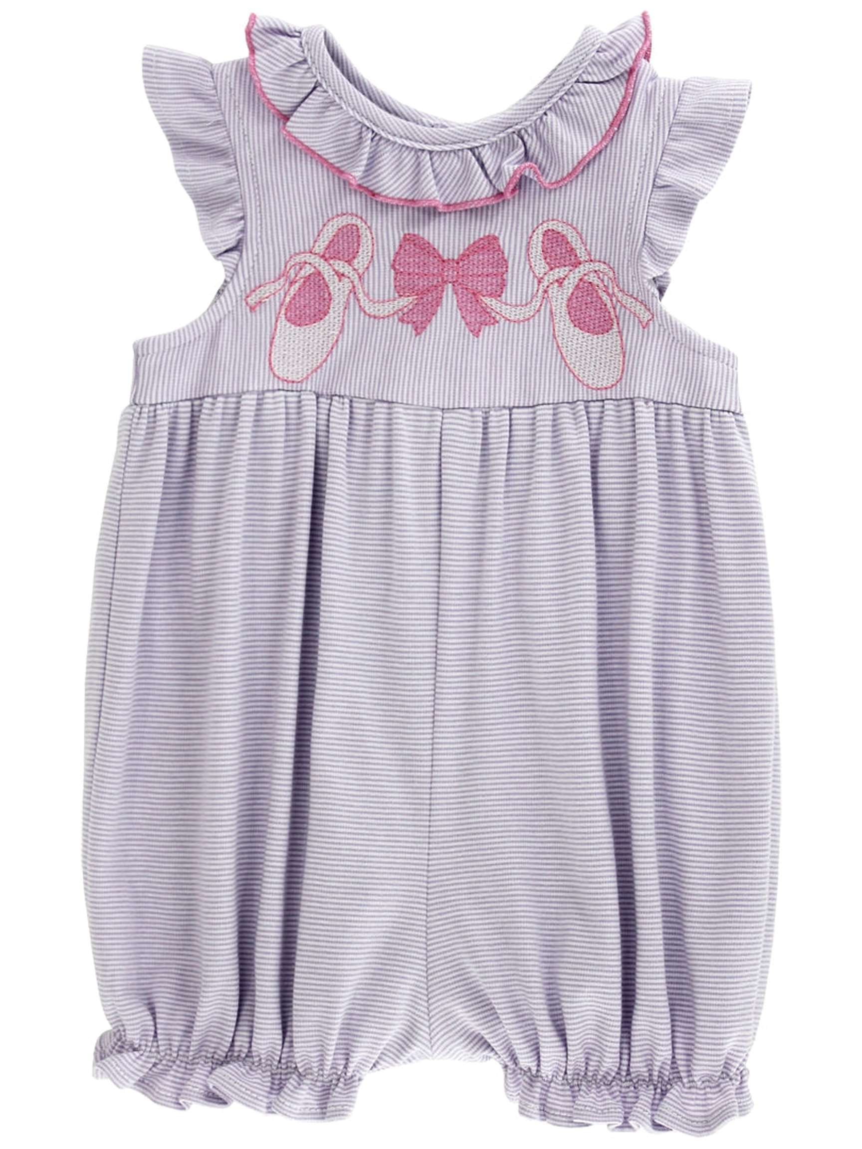 PRE-ORDER Girls Short Knit Romper