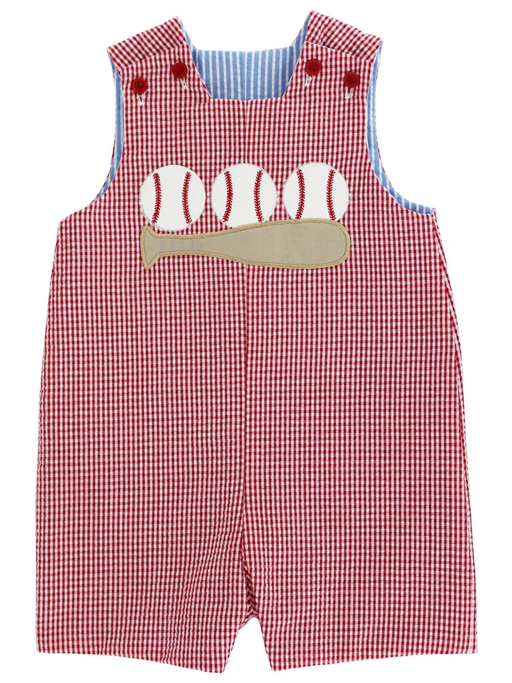 PRE-ORDER Reversible Appliquéd Boys John John
