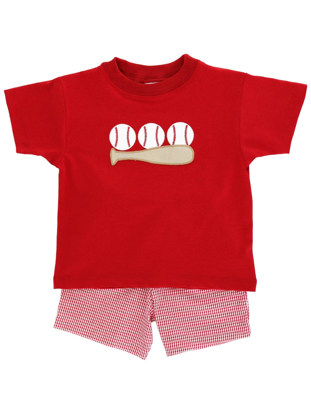PRE-ORDER Appliquéd Boys Short Set
